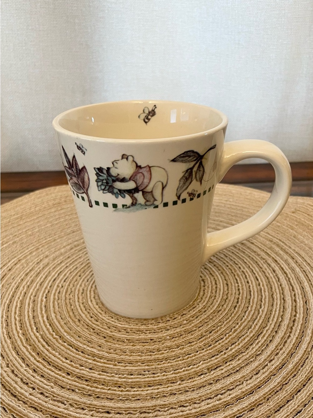 Disney Winnie The Pooh Fall/Autumn themed 100 Acre Wood Mug